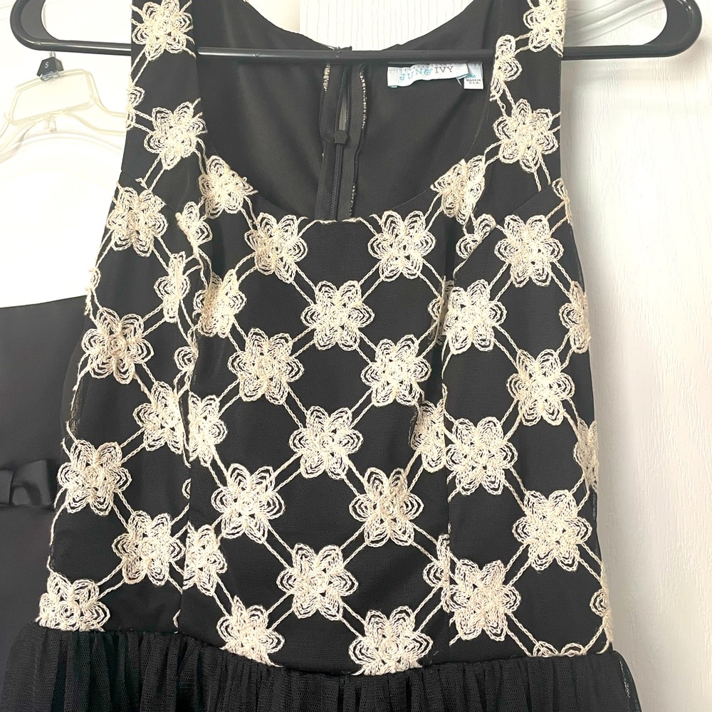 Fun and flirty black dress